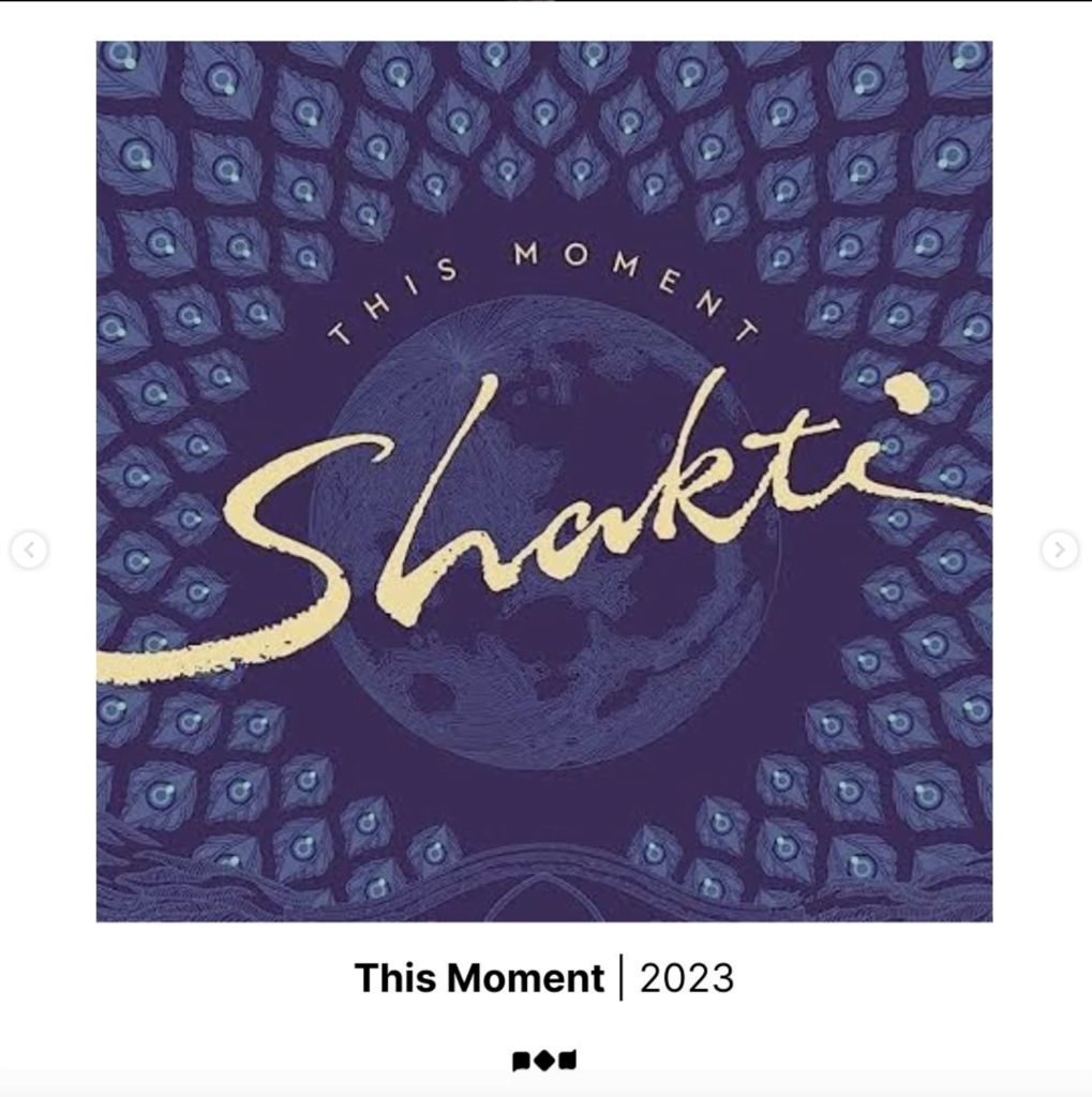 Shakti Band, Shakti Group, Grammy Award, grammy awards 2023, Ustad Zakir Hussain, Shankar Mahadevan, Ganesh Rajagopalan, Selvaganesh Vinayakram, Best Global Music Album in 2024, This Moment, guitarist John McLaughlin